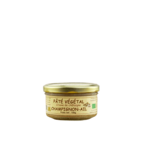 Pâté végétal champignon ail bio 150g