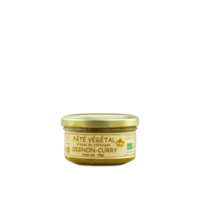Pâté végétal oignon curry 150g