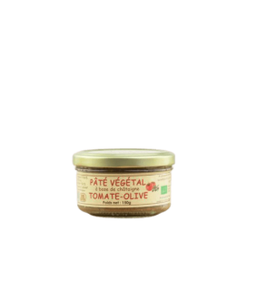 Pâté végétal tomate olive 150g