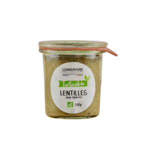 Tartinable de lentilles aux épices 100g