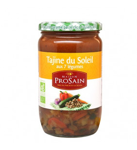 Tajine du Soleil aux 7 Légumes Bio 660g