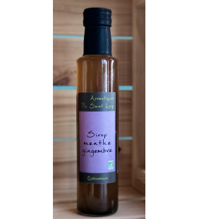 Sirop Menthe Gingembre Bio 25cl