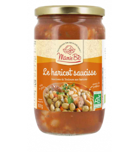 Haricot Saucisse Bio - 800g