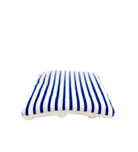 Lingette démaquillante lavable - "La marinière prend le large"