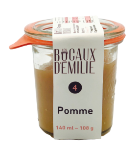 Compote de pommes 140ml