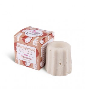 Shampoing solide cheveux secs coco et vanille 55g